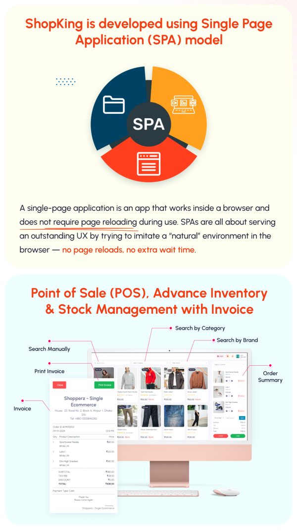 ShopKing - eCommerce App with Laravel Website & Admin Panel with POS | Inventory Management - Image 4