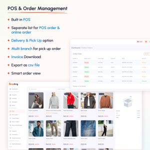 ShopKing – eCommerce App with Laravel Website & Admin Panel with POS | Inventory Management