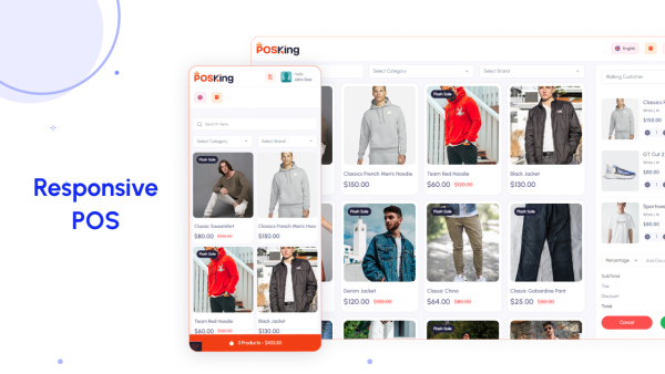 PosKing - Point Of Sale System with Inventory Management | Retail Business ERP